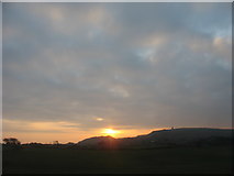 SH4490 : Mynydd Parys at sundown by Eric Jones