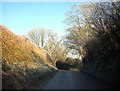 The lane from Hardington Moor to the A30