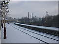 SD7916 : Ramsbottom Railway Station in Winter by Paul Anderson