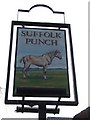 Suffolk Punch pub sign