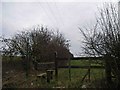 Footpath and stile from Smallage Lane