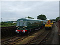 Dereham sidings with stock