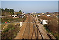 Looking North along the GWR to Dawlish Warren Station