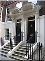 TQ3280 : Ornate doorways of 1 & 2 Laurence Pountney Hill, EC4 by Mike Quinn