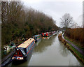 Narrowboats at Long Itchington