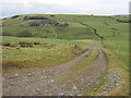 The track to Bryn-llys