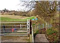 Worcestershire Way & track to Snuffmill Pools car park