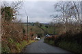 SN6161 : Steep hill on the road near Ffynnon-Geitho Isaf by Nigel Brown