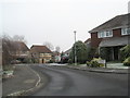 Looking up Brambling Road