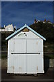 Beach hut on Felixstowe beach