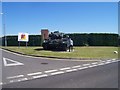 Lulworth Camp : Entrance to AFV Gunnery School