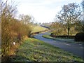 SK7310 : Twyford Road towards Thorpe Satchville by Andrew Tatlow