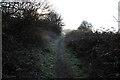 Public footpath leading to Hockley Lane