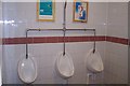 SS9813 : Tiverton Golf Club : Urinals in Men's Changing Room by Lewis Clarke