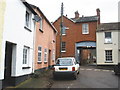 Top end of Back Lane, Bradninch