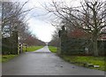 Gate and Drive of Kingston Russell House