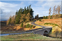 NO6484 : The bridge over Spital Burn on the Banchory-Fettercairn road by Nigel Corby