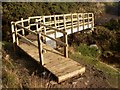 New footbridge over the Nant Melyn