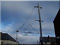 Supertram Overhead Power Lines, Hillsborough, Sheffield