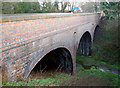 South side of A45 bridge over dismantled railway, Dunchurch