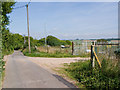 Entrance to ex-government bunker, Watley Lane