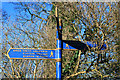 Signpost on the Trent Greenway