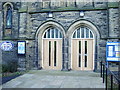 SE0318 : Stones Methodist Church, Doorway by Alexander P Kapp