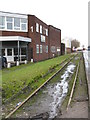 Disused Industrial Railway and Offices, Trafford Park Road