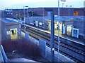 Waiting for the metro at Millfield