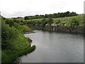 Quarry by Stanhope Bridge