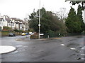 Sheffield - Rustlings Road junction with Oakbrook Road