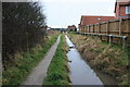 Polluted Ditch and Public Footpath