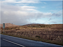 NG4745 : Low craggy hill on the moor by Richard Dorrell