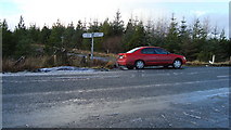 G8082 : Crossroads at Casheloogory by louise price