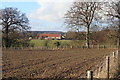 Buildings at Moynes Court from near Mathern Palace