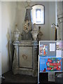 Ornate monument in Barham church