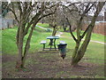 Picnic area on Betzdorf Walk Ross-on-Wye