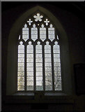 TQ4053 : North Window, St Peter's, Limpsfield, Surrey by Christine Matthews