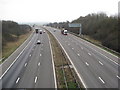 Wales Bar - M1 Southbound View from School Road