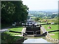 ST9861 : View down Caen Hill locks by David Martin