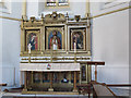 Altar and reredos in St Luke