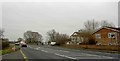 The A48 near the Severn Bore public house