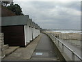 Branksome, wooden beach huts