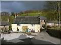 Threatening skies at the Fox Inn, Brook Bottom