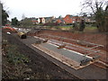 Droitwich Junction Canal - the bywash weir