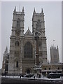 TQ2979 : Westminster Abbey, west front by Oxyman