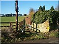 Footpath on Kiln Barn Road