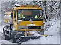 Snowplough on Merrow Lane