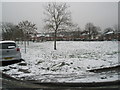 SU6405 : A snowy Fairfield Square by Basher Eyre