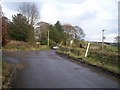 Lane junction in the hamlet of Ughill